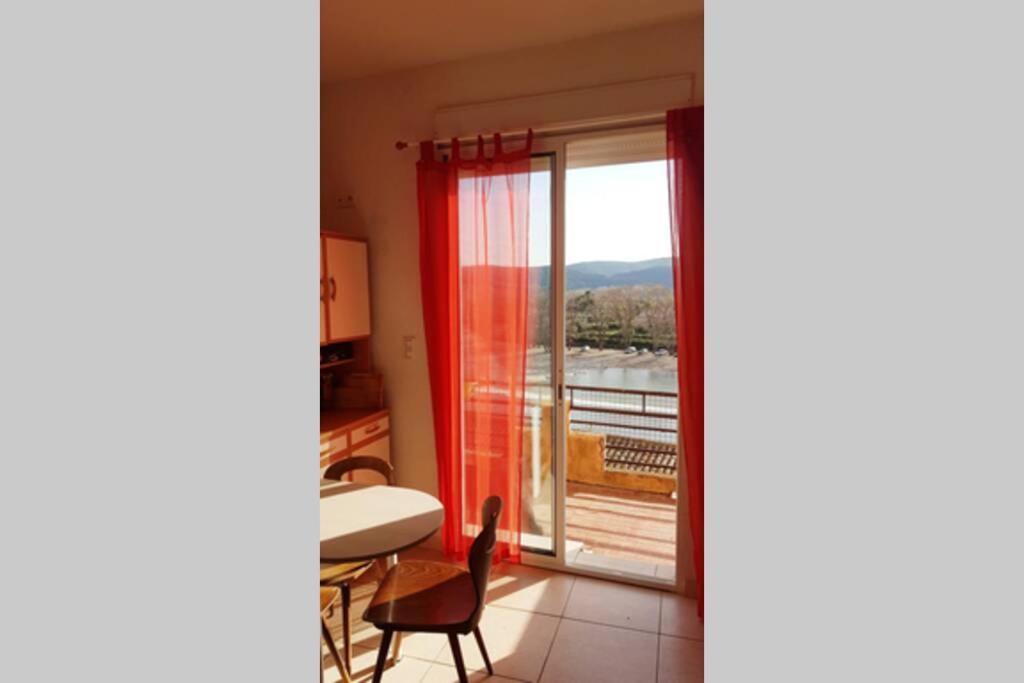 Joli Appartement, Terrasse Plein Sud Roquebrun Exterior foto